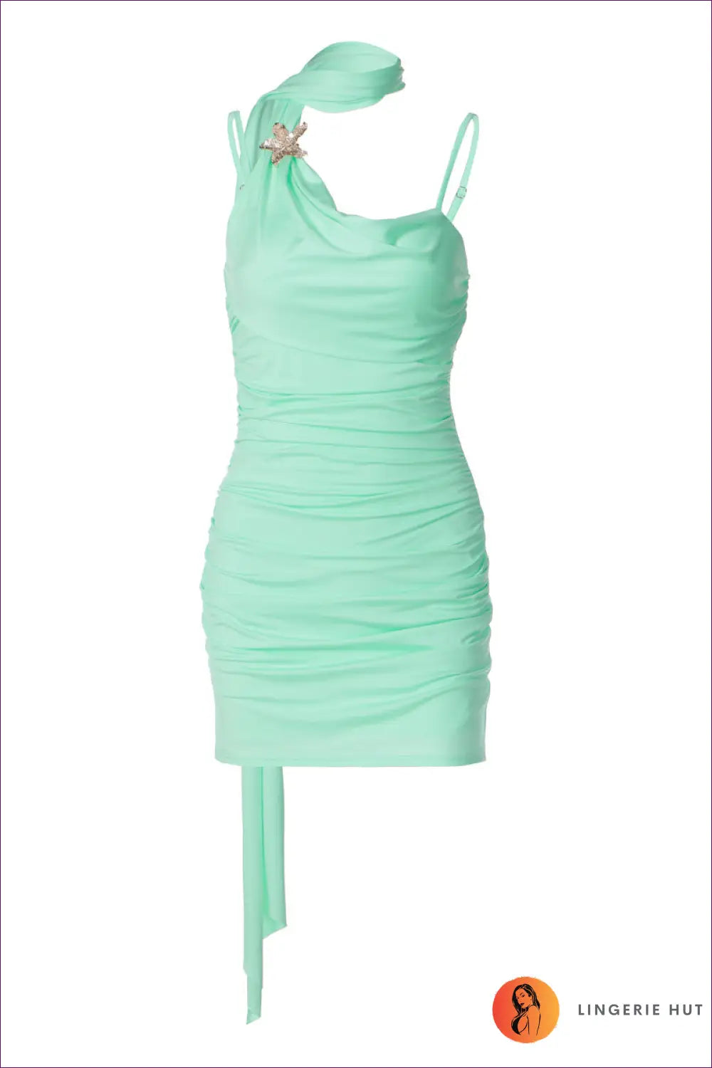 Ruched Bodycon Mini Dress - Made for Summer Nights out - Dresses - Lingerie Hut - Clubwear • Cutout • Date Night