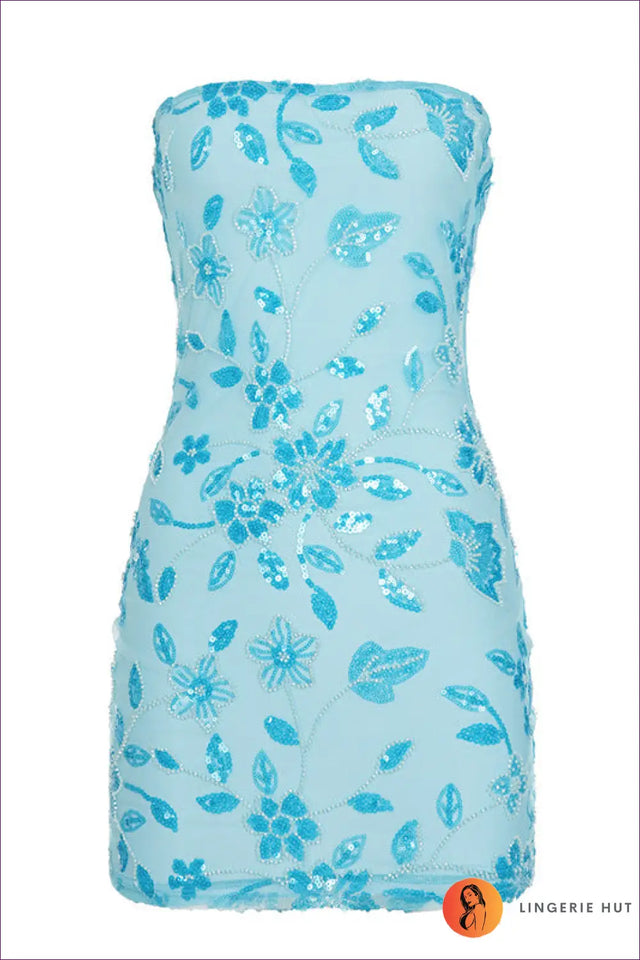 Sage Green Sweetheart Mini Dress - Ruffle Hem