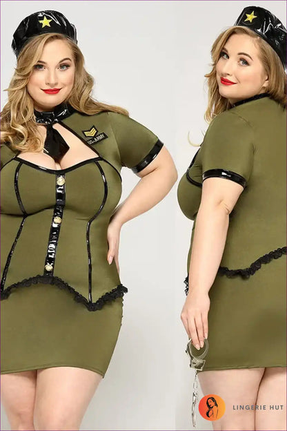 Sailor Costume with Contrast Trim - Statement Nautical Energy for Clubwear, Costume, Date Night, Dresses,