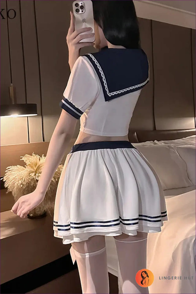Sailor Student Costume Set - Playful Anime Inspiration