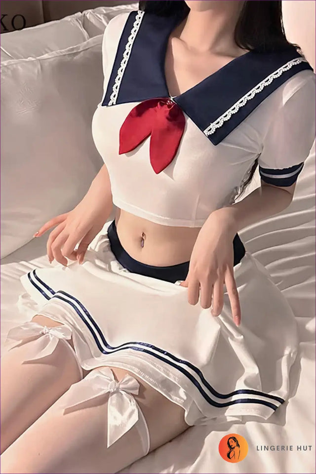Sailor Student Costume Set - Playful Anime Inspiration