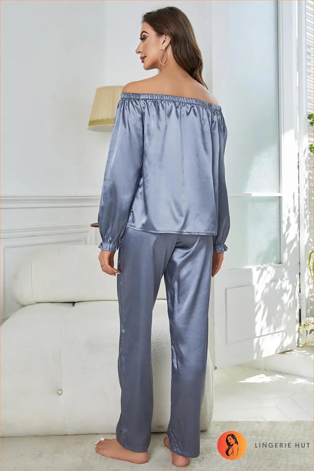Satin Loungewear Set - Effortless At-Home Elegance