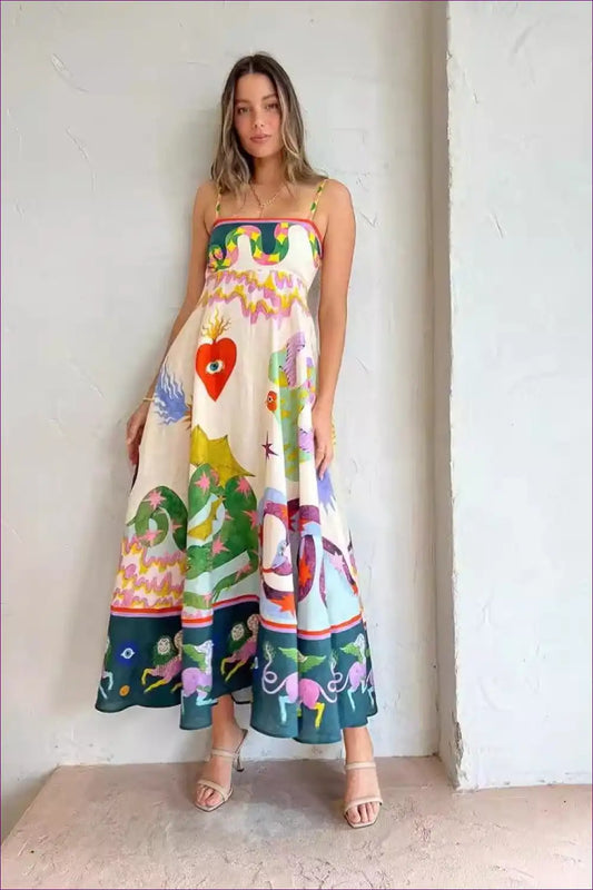 Satin Strapless Maxi Dress with 3d Appliqué - Evening Glam for A-line, Evening Wear, Formal Glamour,