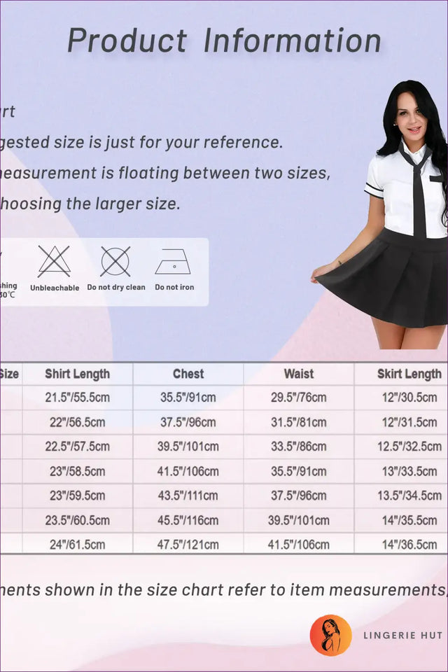 Schoolgirl Costume with Necktie Uniform Set - Honor Roll Chic