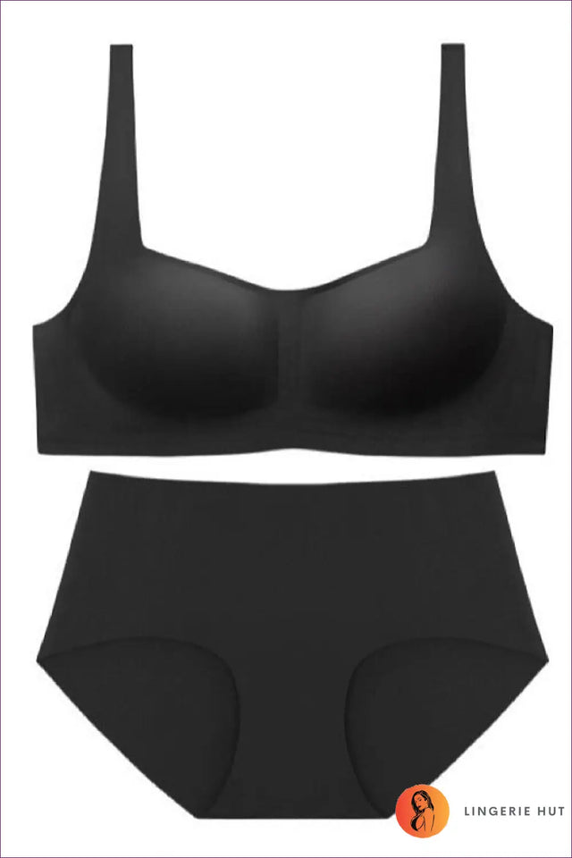 Seamless Square Neck Bra Set - Effortless Everyday Comfort