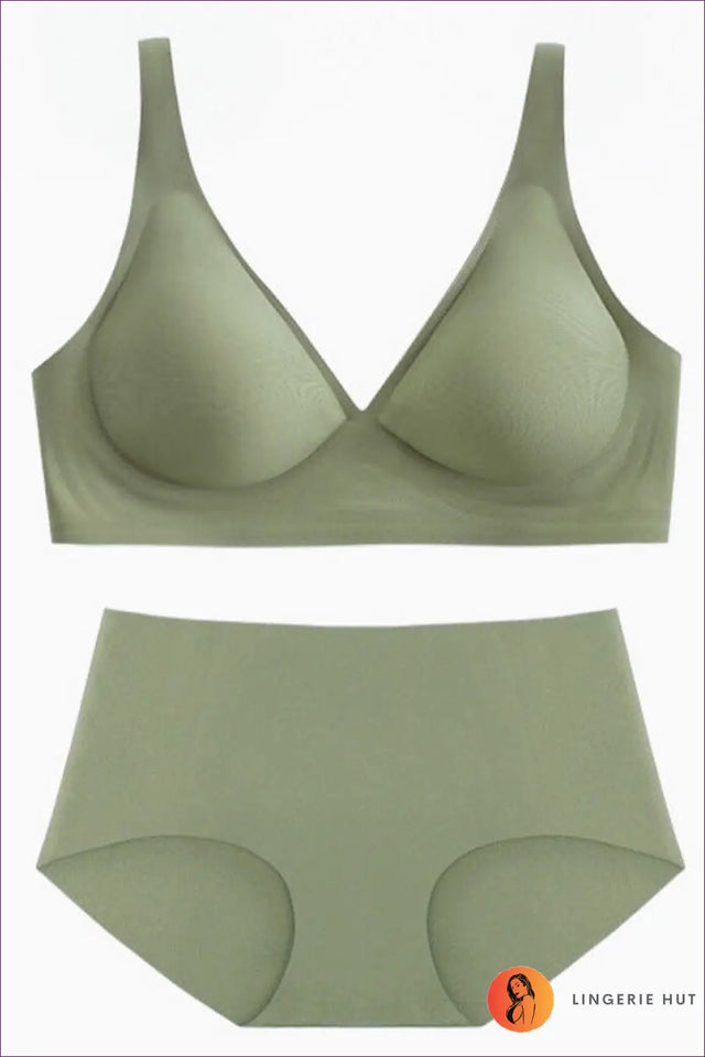 Seamless Wireless Bra Set - Effortless Everyday Comfort