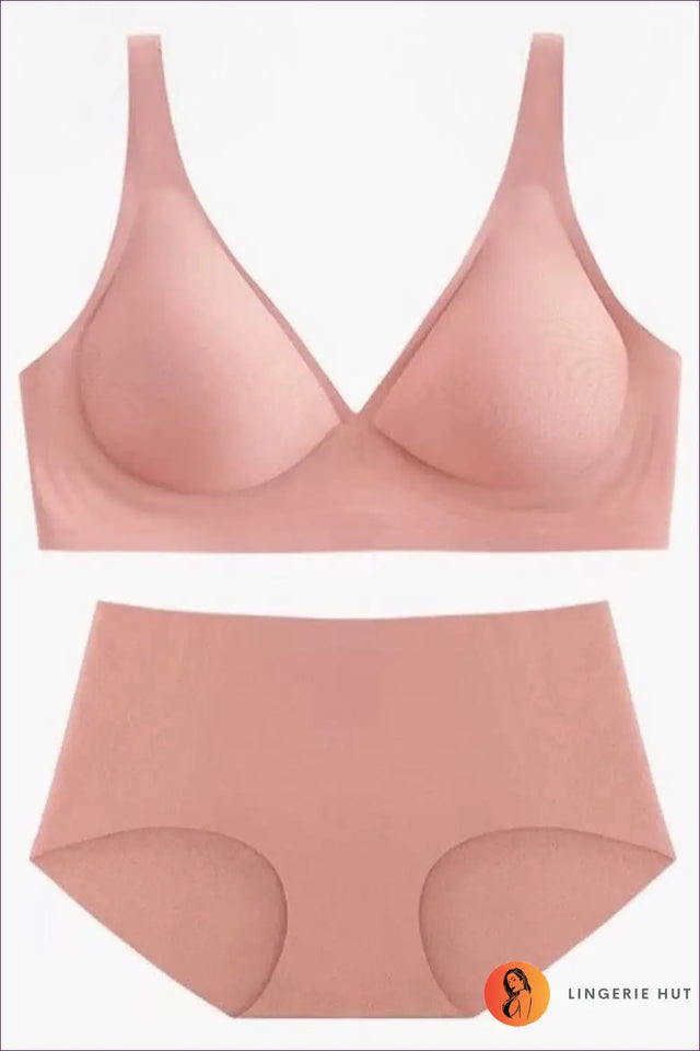 Seamless Wireless Bra Set - Effortless Everyday Comfort