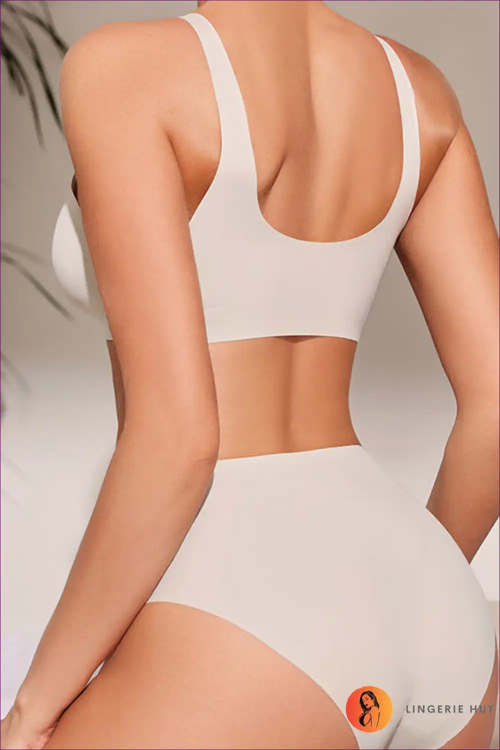 Seamless Wireless Bra and Briefs Set - Effortless Everyday Comfort for Set, Casual, Everyday, just In,