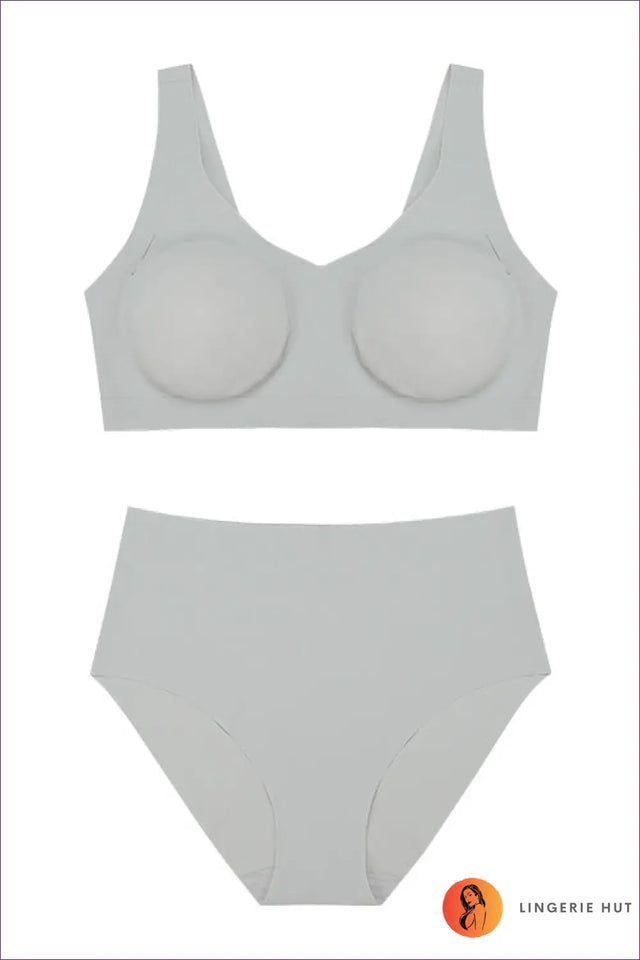 Seamless Wireless Bra and Briefs Set - Effortless Everyday Comfort