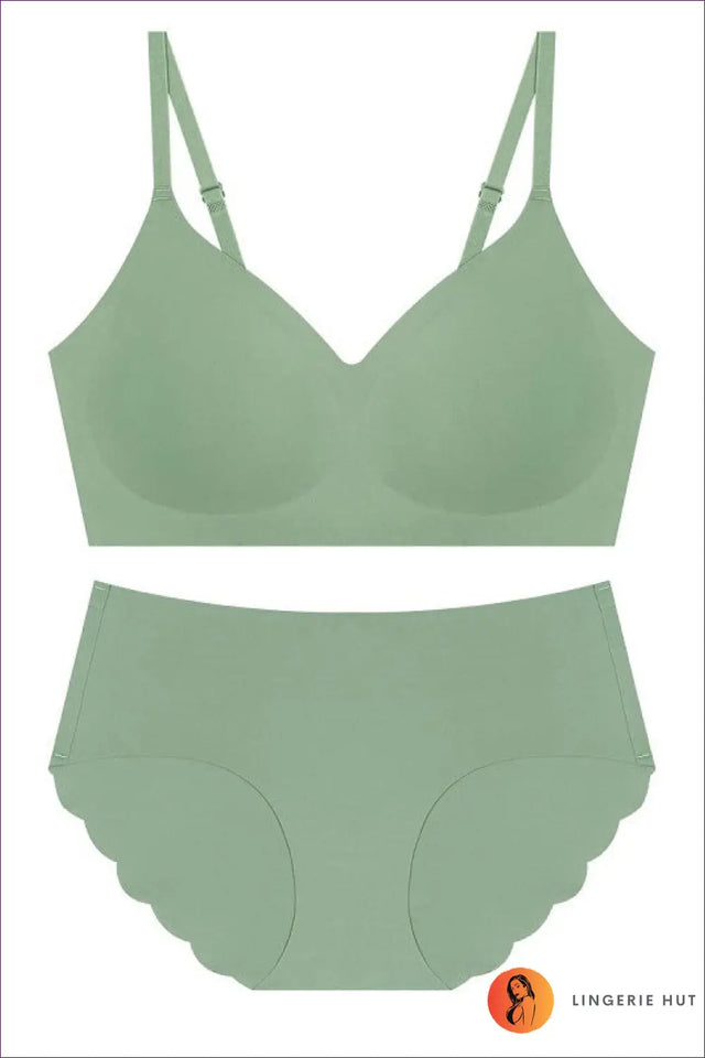 Seamless Wireless Bra Set - Effortless Everyday Comfort