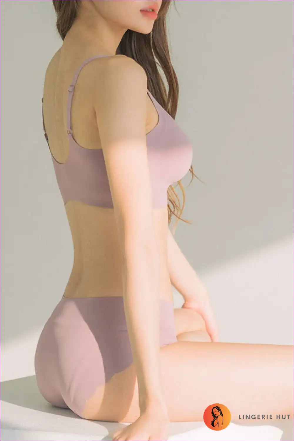 Seamless Wireless Push-up Bra and Hipster Set - All Day Ease for All Season, Bra, Set, Casual, Everyday