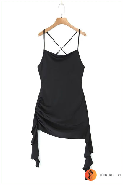 Embrace Spring In Our Sensual V-neck Dress. With a Sexy V-neck And Backless Design, It’s Alluring Elegance At