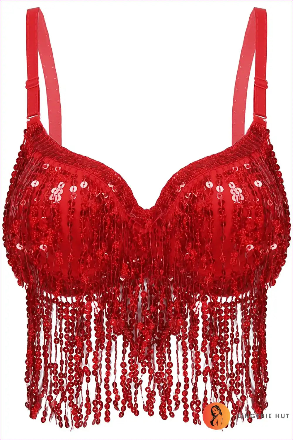 Sequin Bra Top with Beaded Detail - Festival Energy for Boho, Clubwear, Crop, Evening Wear, Glamour