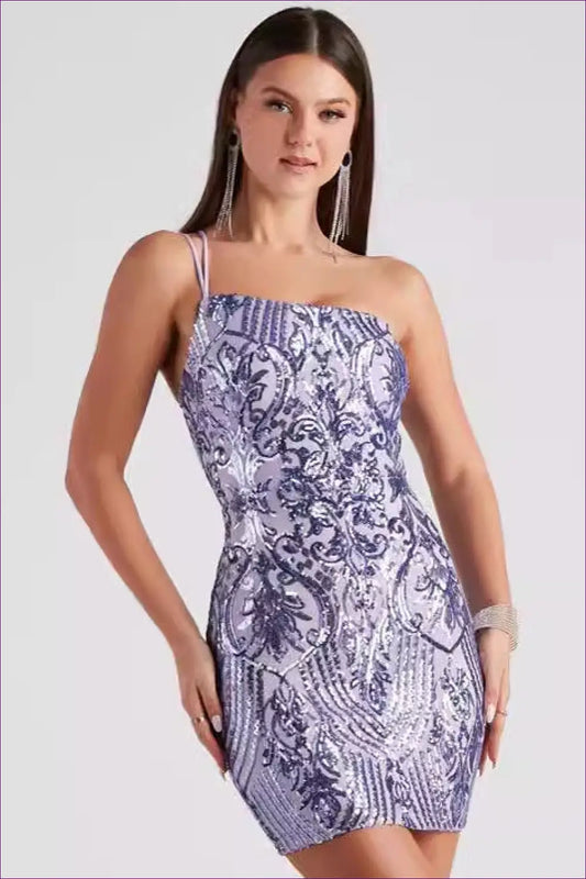 Sequin Mini Bodycon Dress - the one They’ll Ask About - Dresses - Lingerie Hut - Date Night • Evening Wear • Glamour