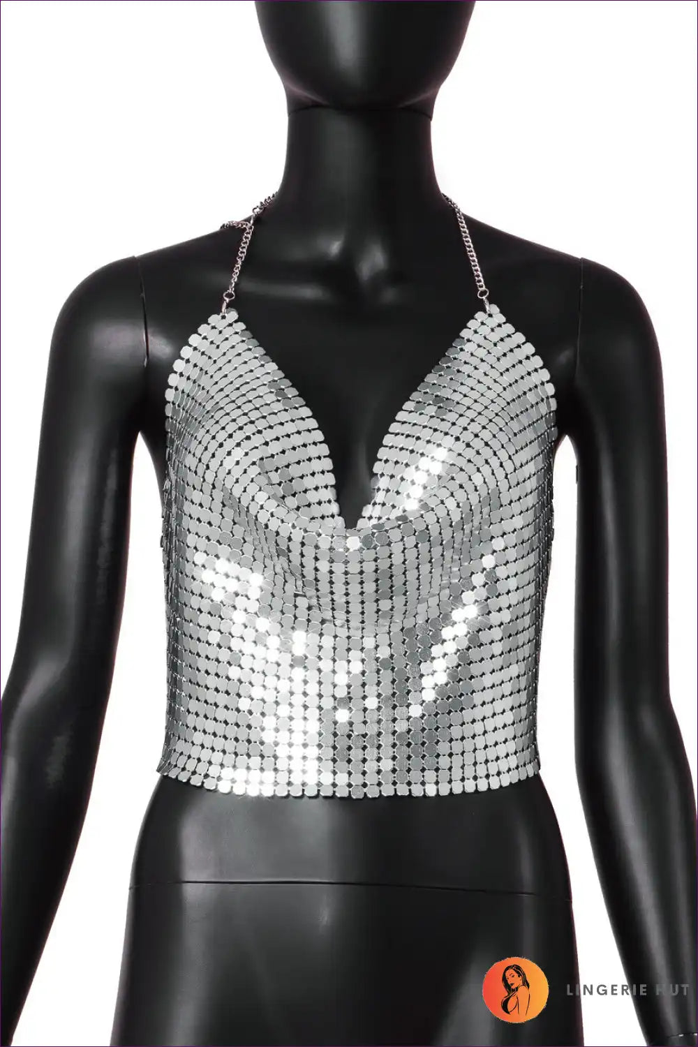 Get Ready To Shine With Our Sequin Sizzle Halter Tank! Perfect For Summer’s Hottest Days And Nights, This Top