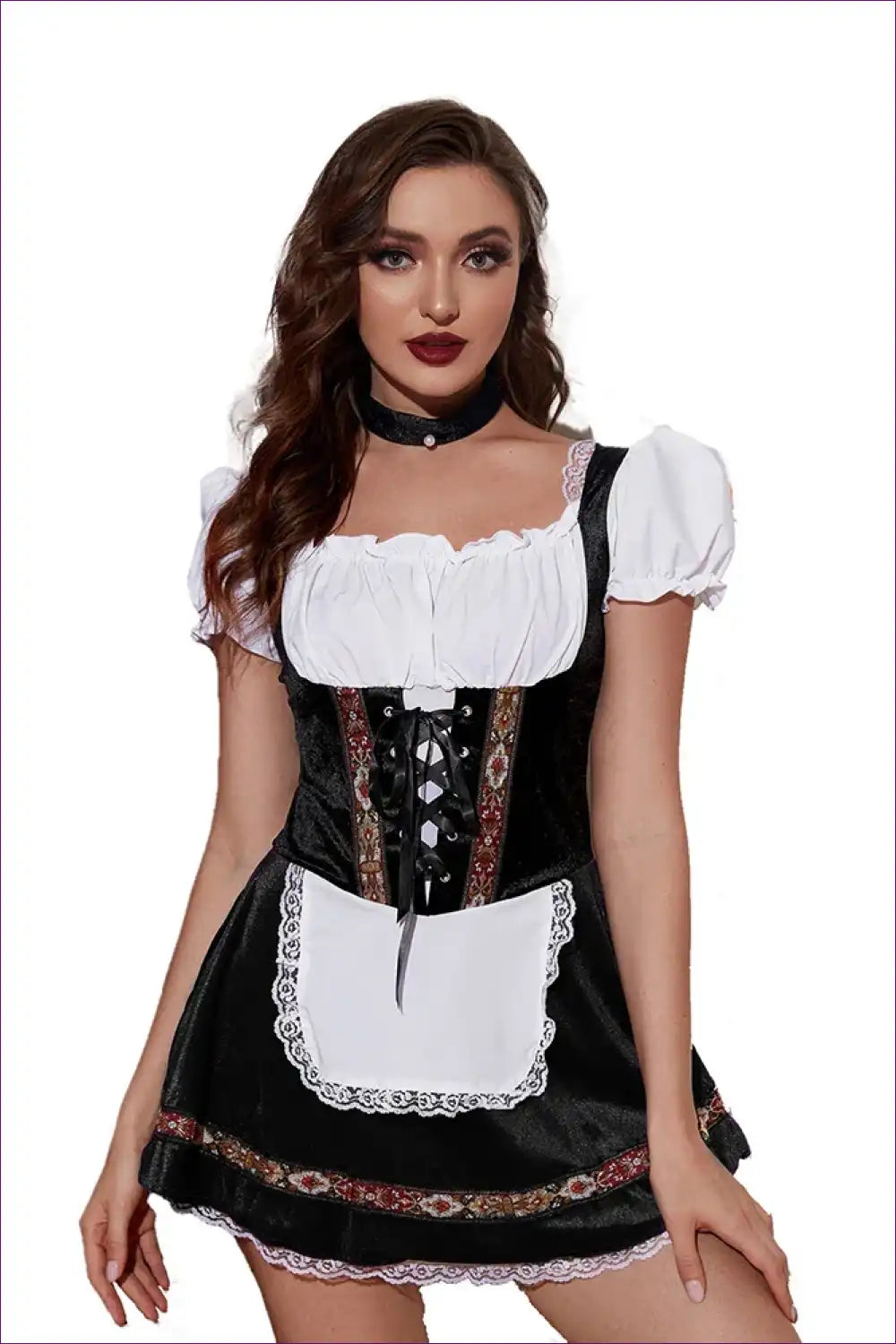 Sexy Bavarian Beer Girl Costume - Playful Elegance