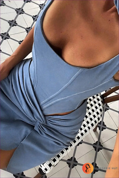 Sexy Denim Bodycon Dress – Perfect For Party & Club x