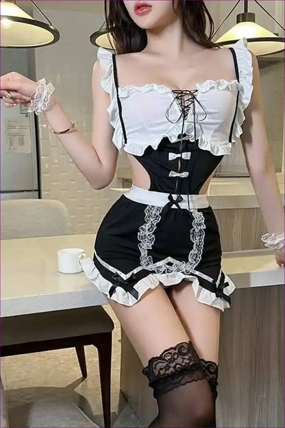 Sexy French Maid Costume – Flirty Fun