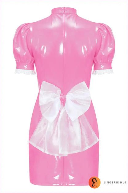 Sexy French Maid Costume with Lace Apron - Playful Fantasy for Boudoir, Clubwear, Costume, Halloween,