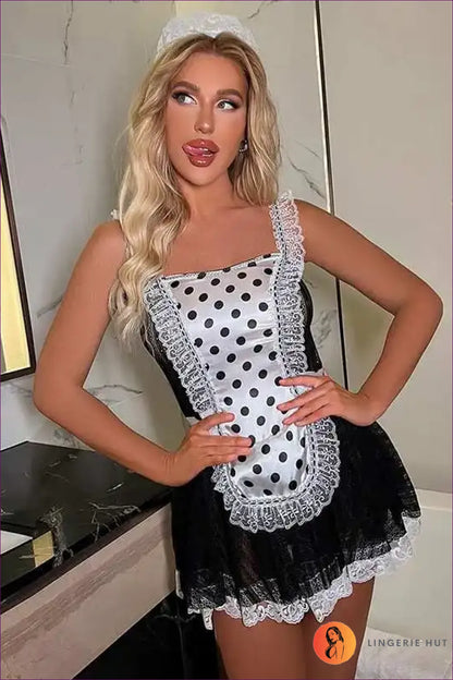 Sexy Lace Maid Costume - Embrace Your Fantasy