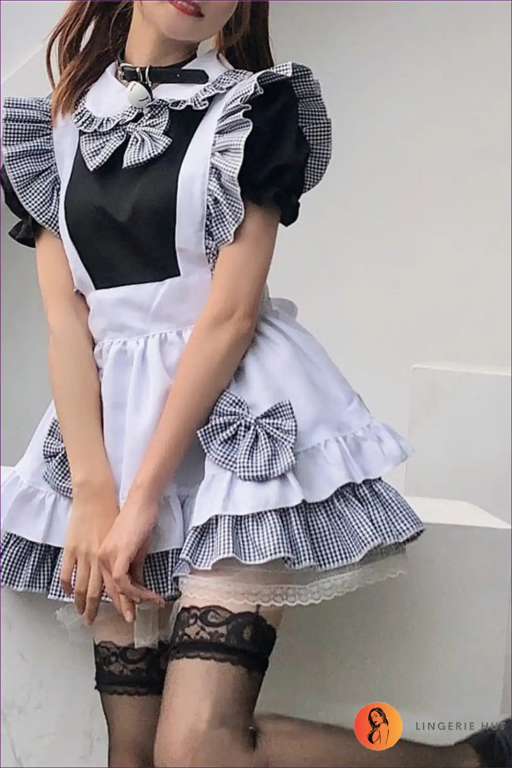 Channel The Charm And Cuteness Of K-on! With Our Sexy Lolita Maid Cosplay Costume. Embrace Your Playful