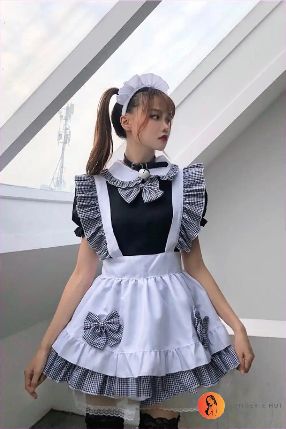 Channel The Charm And Cuteness Of K-on! With Our Sexy Lolita Maid Cosplay Costume. Embrace Your Playful