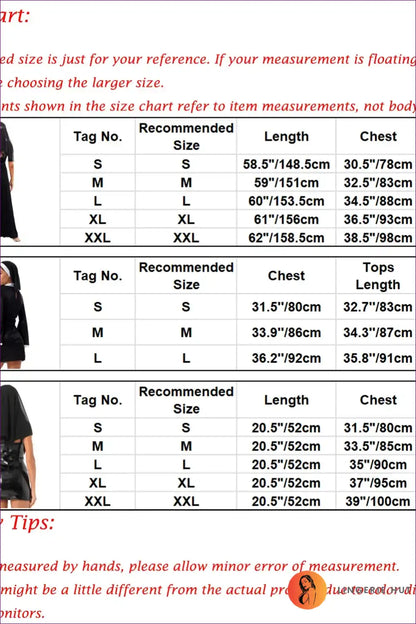 Sexy Nun Costume with Silver Bodice - After-dark Mystery for Clubwear, Costume, Dress, Evening Wear, Formal