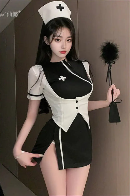 Nurse Costume - Outfit Set - Night out • Party • Roleplay - Lingerie Hut