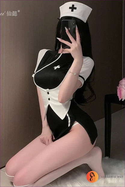 Nurse Costume - Outfit Set - Night out • Party • Roleplay - Lingerie Hut