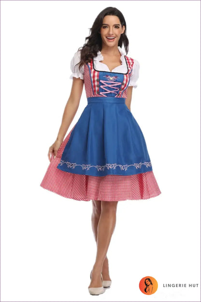 Sexy Oktoberfest Costume - Playful Bavarian For Costume, Maid, Oktoberfest, Theme Parties