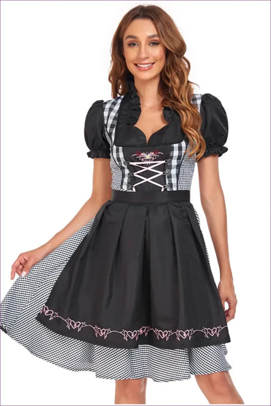 Sexy Oktoberfest Costume - Playful Bavarian For Costume, Maid, Oktoberfest, Theme Parties