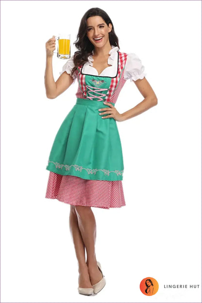 Sexy Oktoberfest Costume - Playful Bavarian For Costume, Maid, Oktoberfest, Theme Parties