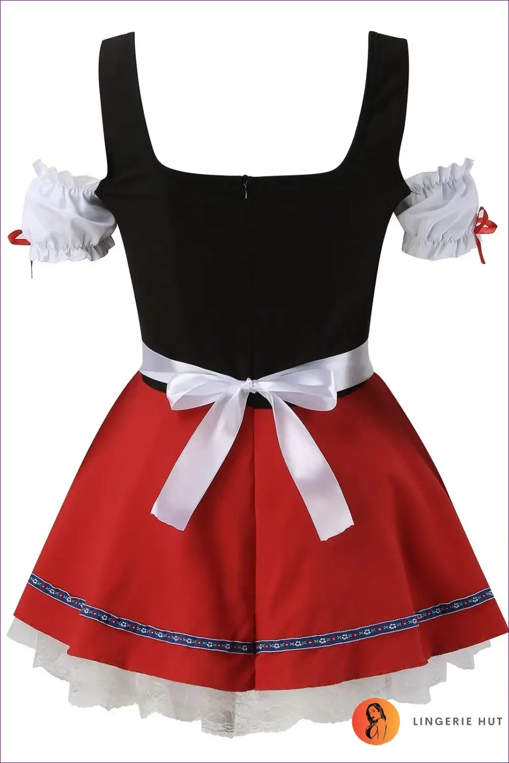 Sexy Oktoberfest Dirndl Costume - Festive Charm For Costume, Maid, Oktoberfest, Theme Parties