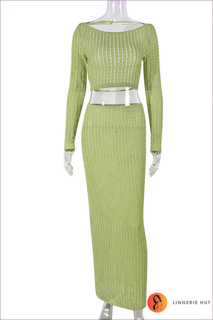 Sexy Olive Green Co-ord Set - Bold Allure For s