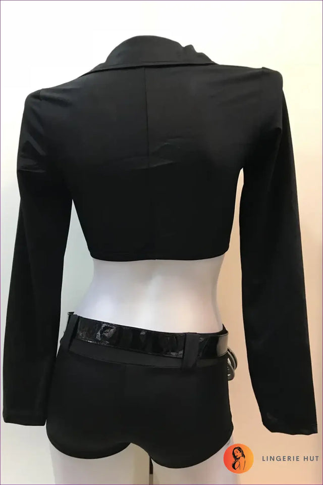 Police Costume Outfit Set with Accessories - Fantasy Roleplay Ready