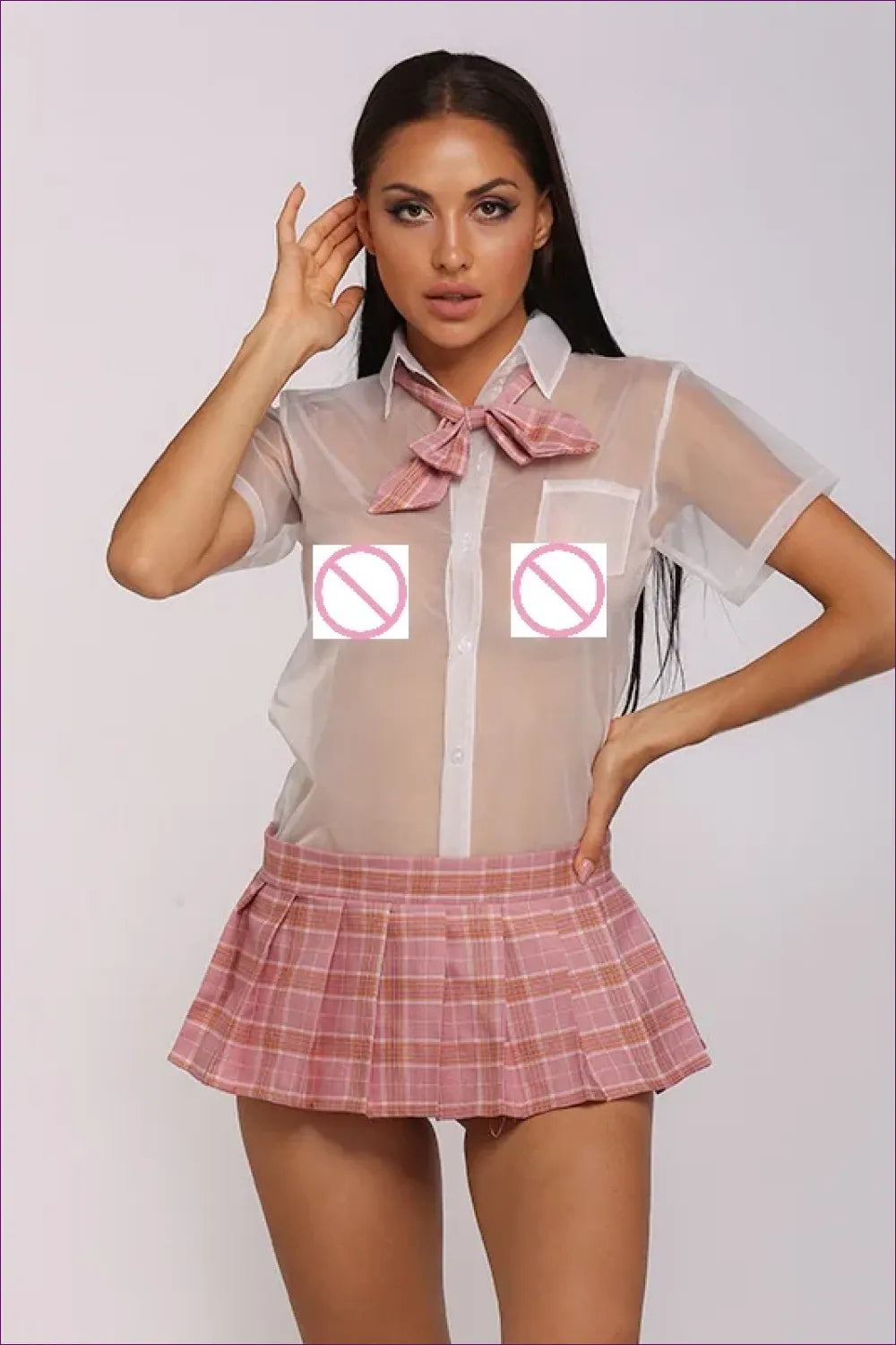 Sexy Schoolgirl Cosplay Uniform - Naughty And Nice