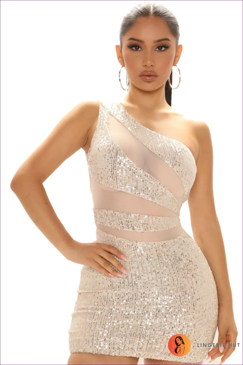 Turn Heads And Set Hearts Racing With Our Sexy Sequin Off-shoulder Dress! Radiate Glam Embrace Allure,