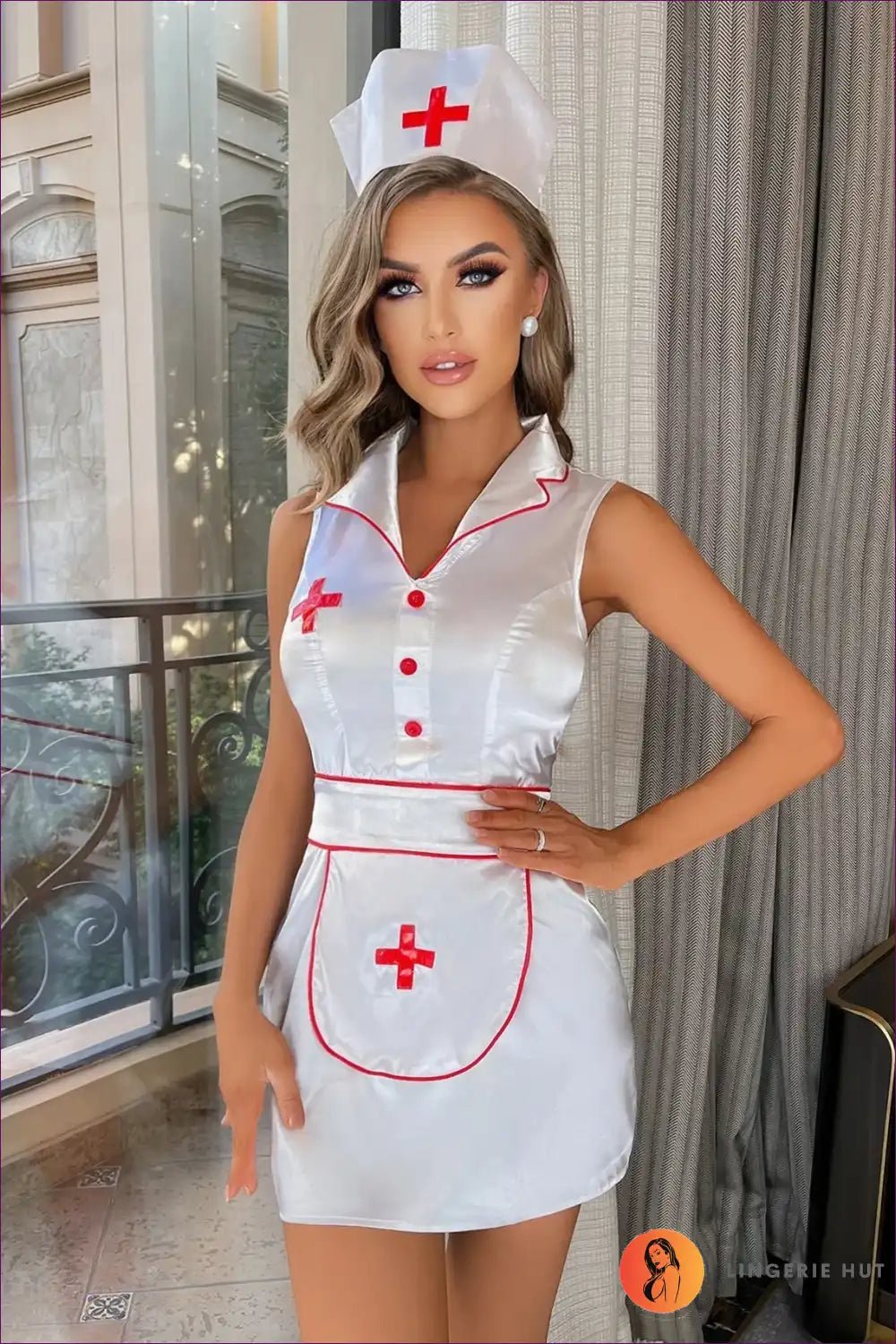 Sexy Sleeveless Nurse Babydoll - Dare To Dream