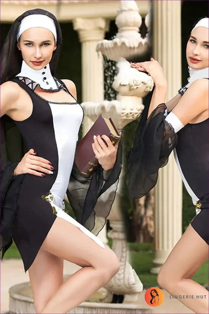 Sexy Stewardess Costume Bodysuit with Lace - Effortless Fantasy for Bodysuit, Boudoir, Costume, just In, Lace