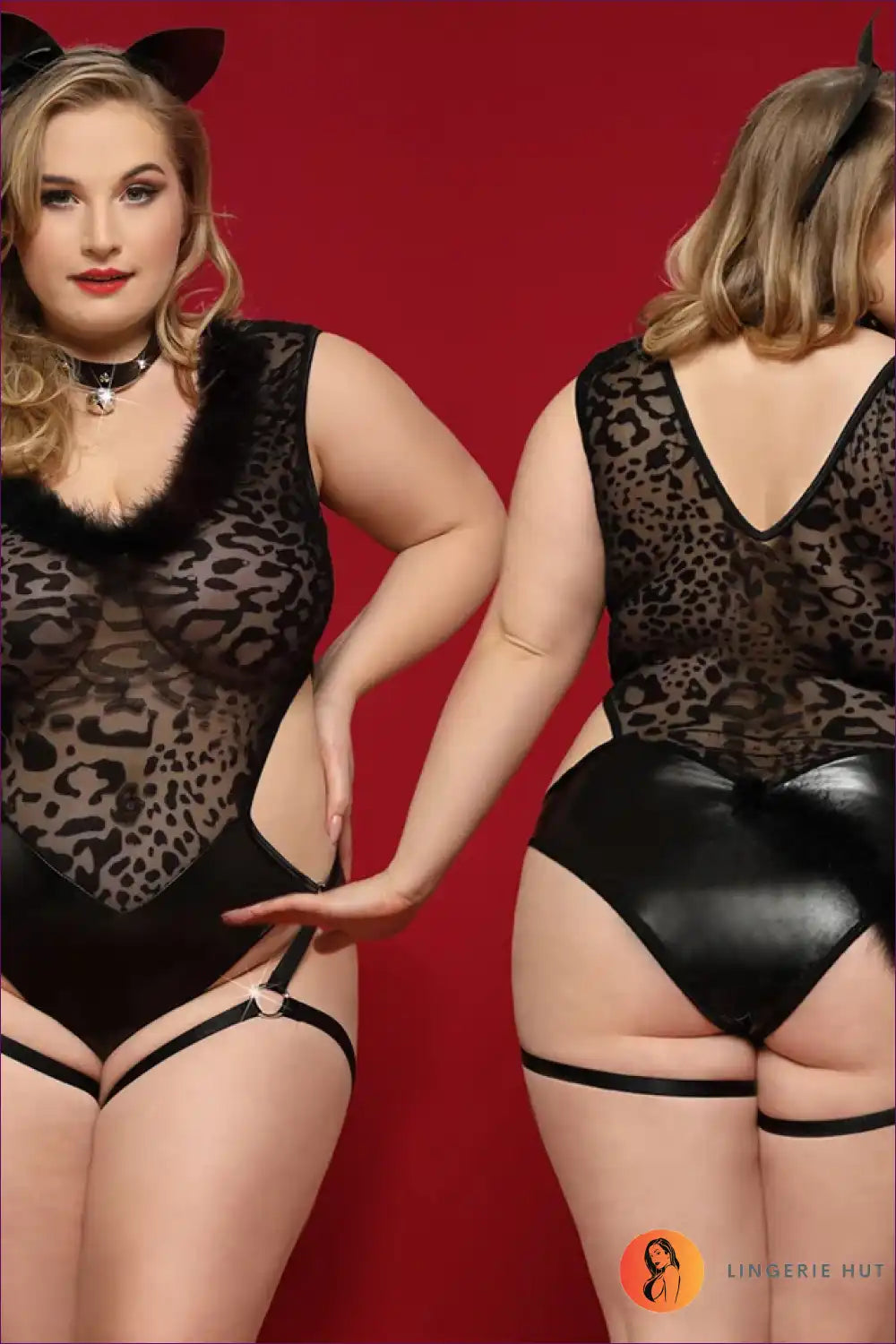 Sexy Teacher Costume with Pinstripe Top - Playful Authority Vibe for Boudoir, Costume, Evening Wear,