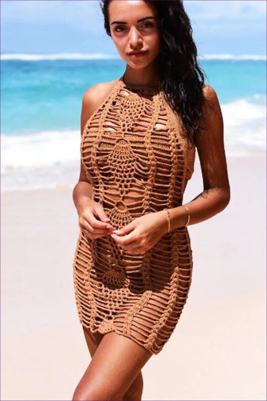 Unleash Your Sensuality With The Sun-protective Beach Dress - Limited Collection! Styling Tip Channel Boho