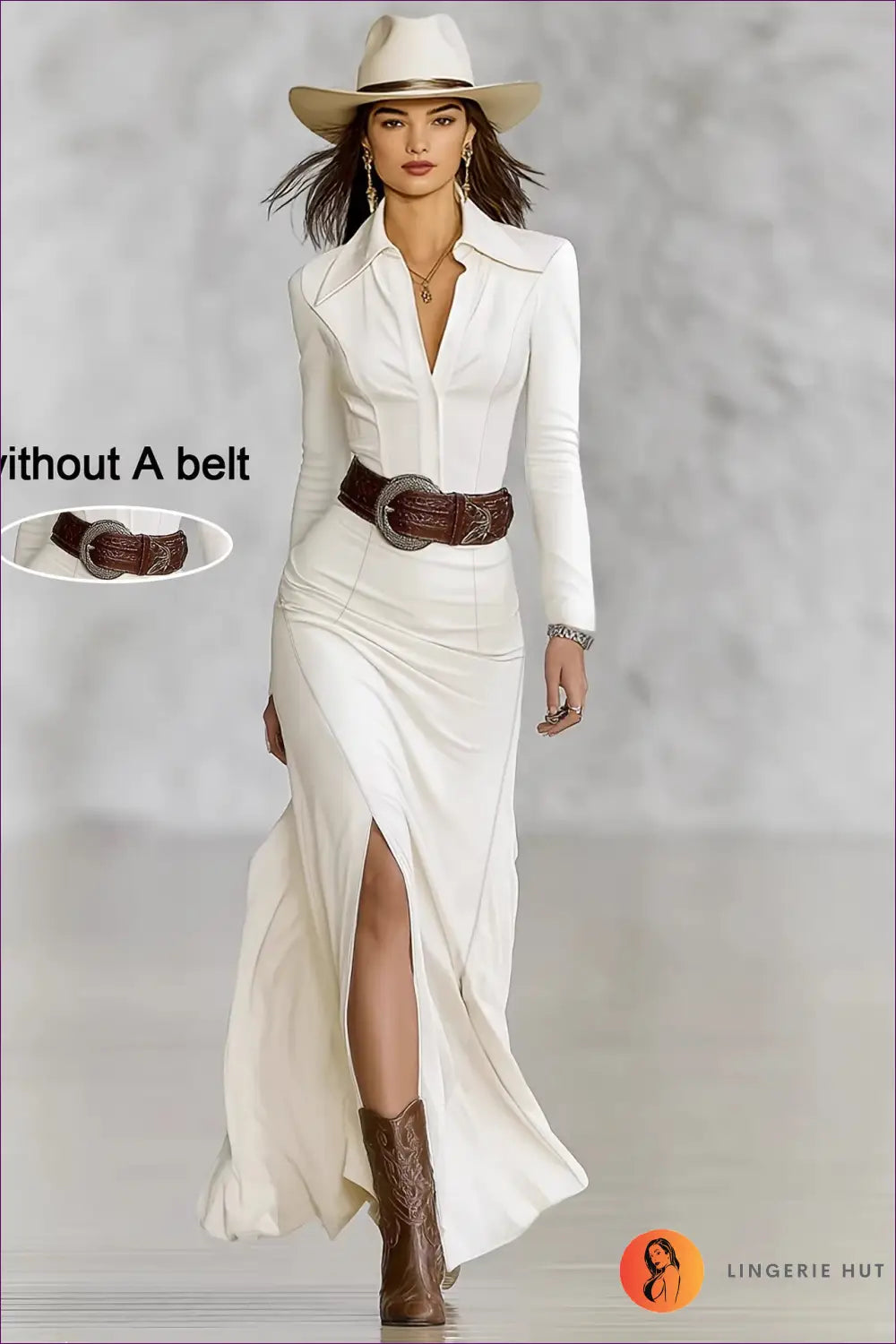 Shirt Dress with Button Front Detail - Effortless Grace - s / White - Casual • Cotton • Dresses • Everyday - Lingerie