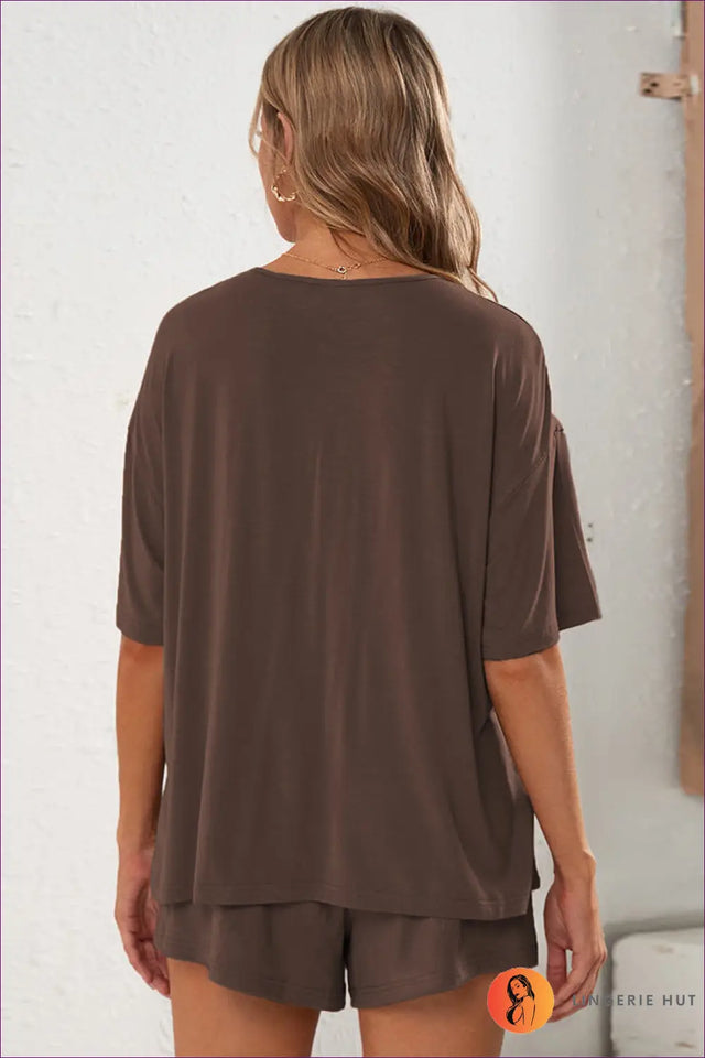 Loungewear Shorts Set - Effortless Everyday Ease
