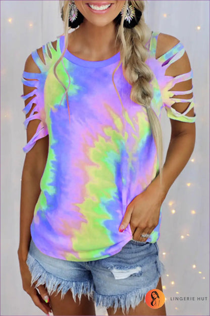 Off-shoulder Cutout Top - Effortless Summer Vibes - Shirts & Tops - Lingerie Hut - Casual • Everyday • Night out • Party