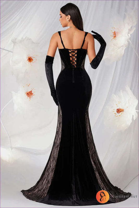 One-shoulder Tiered Maxi Dress - Asymmetric Slit - Bodycon • Elegant • just in • Ladys