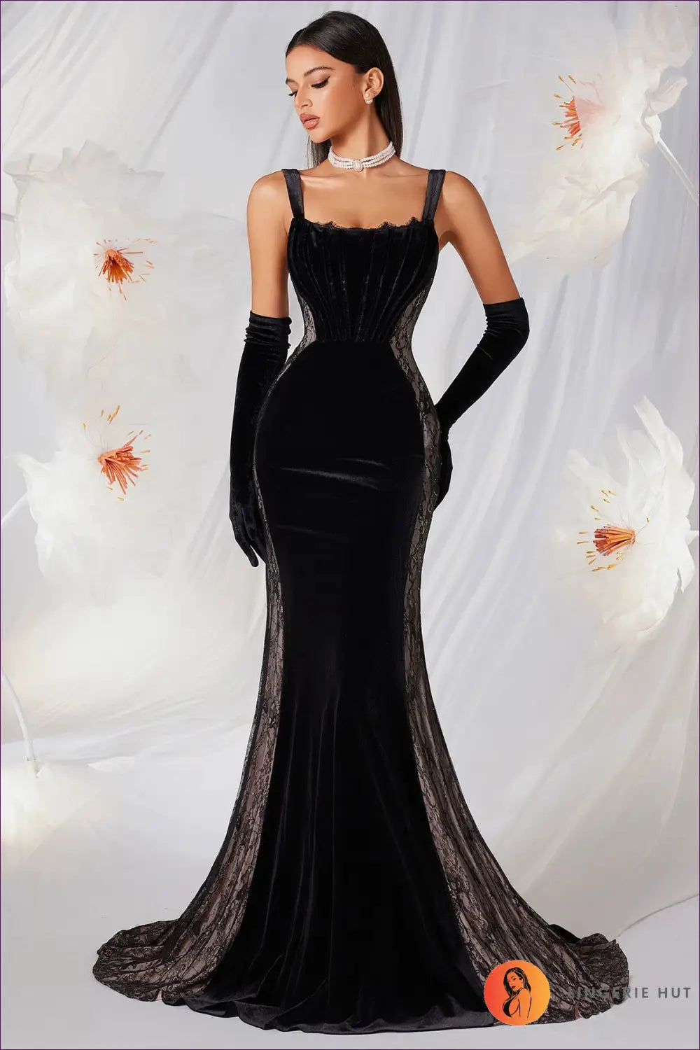 One-shoulder Tiered Maxi Dress - Asymmetric Slit - Bodycon • Elegant • just in • Ladys