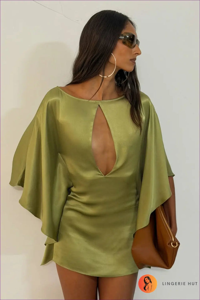 Slip Dress with Cutout Detail - Sunlit Ease