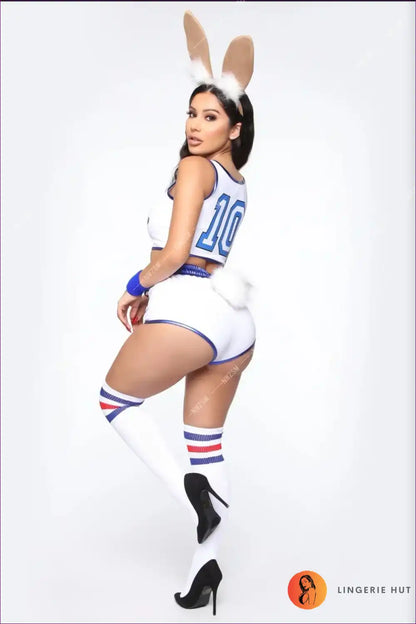 Space Bunny Chic Costume for Women Bunny, Costume, Halloween, Night Out, Party