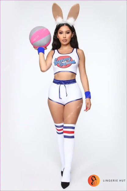 Space Bunny Chic Costume for Women Bunny, Costume, Halloween, Night Out, Party