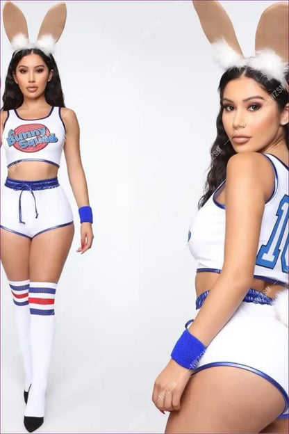 Space Bunny Chic Costume for Women Bunny, Costume, Halloween, Night Out, Party